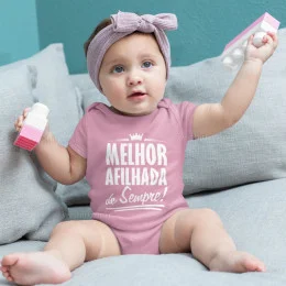 Babygrow Melhor Afilhado de Sempre