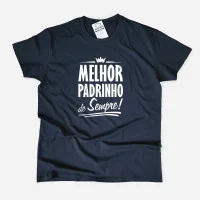 Melhor Padrinho de Sempre T-shirt