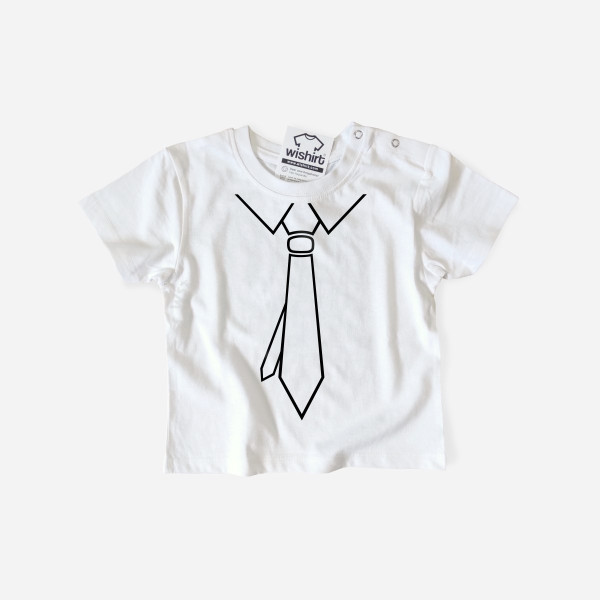 T-shirt Gravata para Bebé