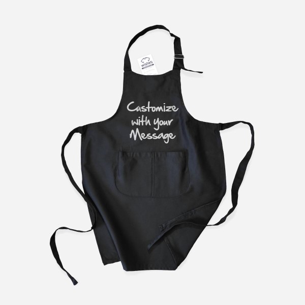 Kid's Apron with Customizable Message