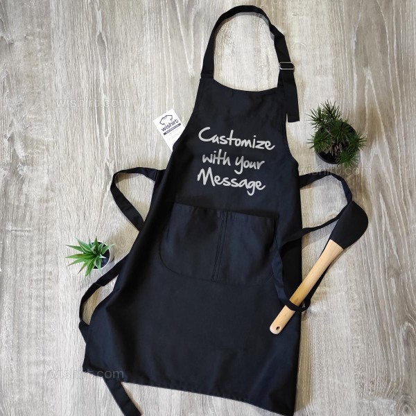 Kid's Apron with Customizable Message