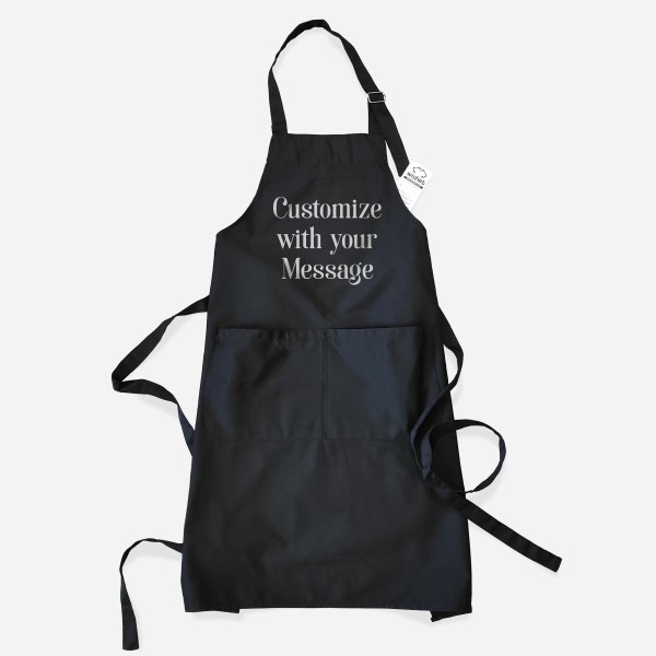 Apron with Customizable Message