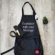 Apron with Customizable Message