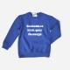 Sweatshirt com Mensagem Personalizável para Criança