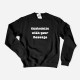 Sweatshirt with Customizable Message