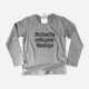 Kid's Long Sleeve T-shirt with Customizable Message