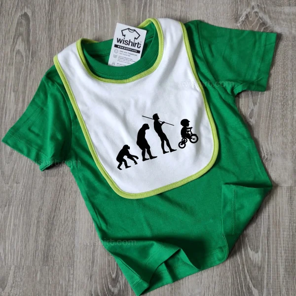 Tricycle Evolution Bib