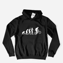Sweatshirt com Capuz Bicycle Evolution