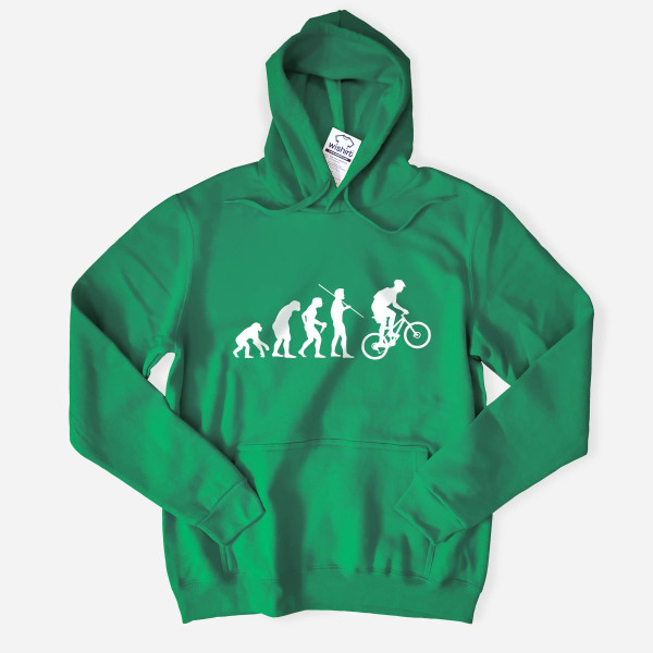 Bicycle Evolution Large Size Hoodie