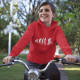 Sweatshirt com Capuz Bicycle Evolution