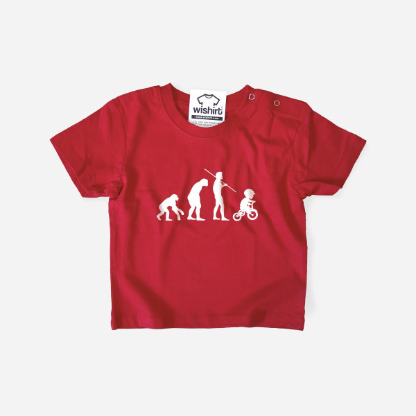 T-shirt Tricycle Evolution para Bebé