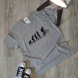 Bicycle Evolution Large Size T-shirt