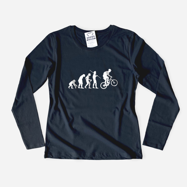 Bicycle Evolution Women's Long Sleeve T-shirt