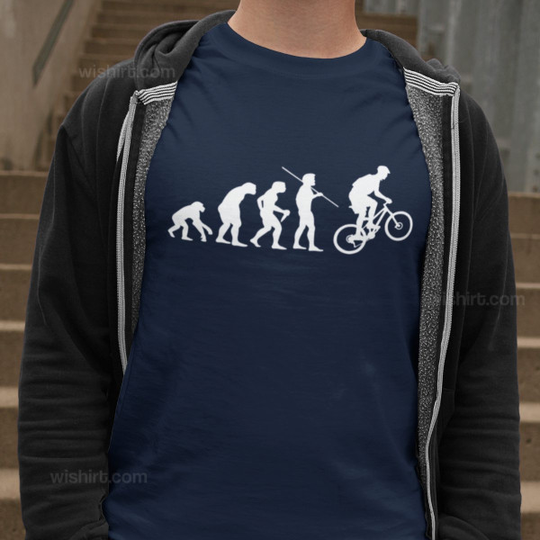 Bicycle Evolution Men's Long Sleeve T-shirt