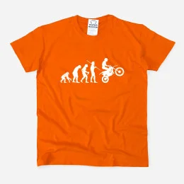 Motorbike Evolution Large Size T-shirt