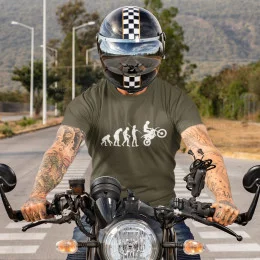 Motorbike Evolution Men's T-shirt