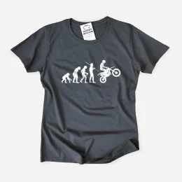 Motorbike Evolution Women's T-shirt