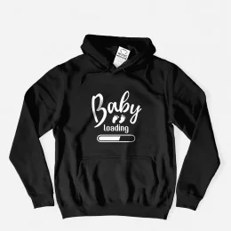 Baby Loading Large Size Hoodie for Pregnant Woman