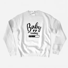 Sweatshirt Tamanho Grande para Grávida Baby Loading