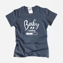 T-shirt para Grávida Baby Loading