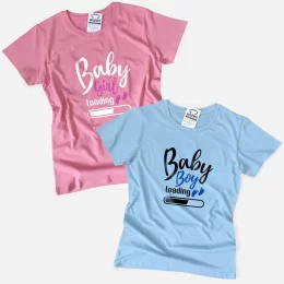 T-shirt para Grávida Baby Loading
