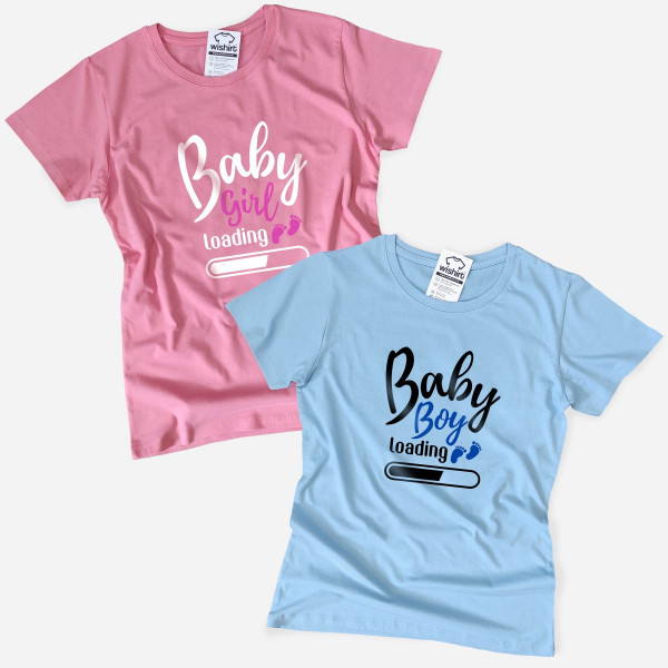 T-shirt para Grávida Baby Loading