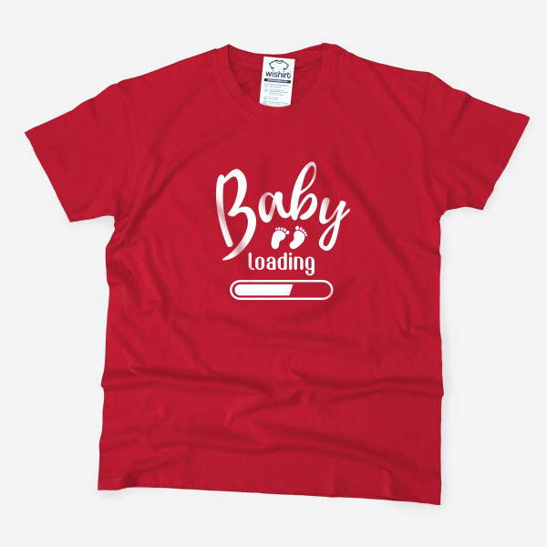 T-shirt Tamanho Grande para Grávida Baby Loading