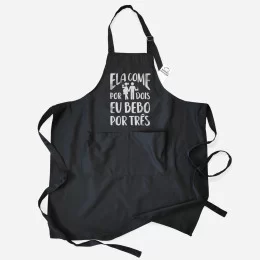 Ela Come por Dois Men's Apron