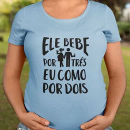 Ele Bebe por Três Women's T-shirt