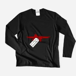 Pregnant Large Size Long Sleeve T-shirt Não Abrir até