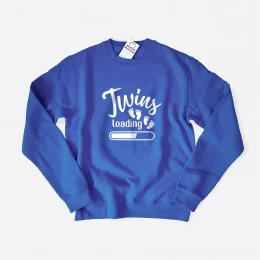 Sweatshirt Tamanho Grande para Grávida Twins Loading