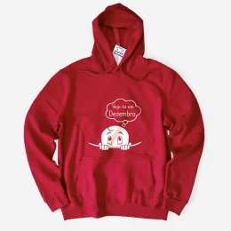 Hoodie for Pregnant Woman Vejo-te em - Customizable Month