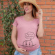 T-shirt for Pregnant Woman Vejo-te em - Customizable Month