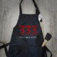 333 Only Half Evil Adult Apron