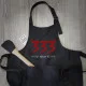 333 Only Half Evil Kid's Apron 333 Only Half Evil Kid's Apron