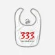 333 Only Half Evil Bib 333 Only Half Evil Bib