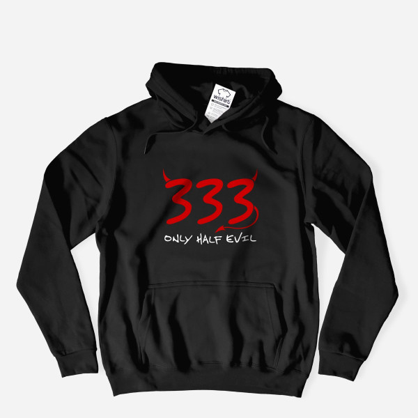 Sweatshirt com Capuz 333 Only Half Evil