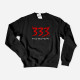 Sweatshirt Tamanho Grande 333 Only Half Evil