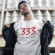 333 Only Half Evil Men's Long Sleeve T-shirt