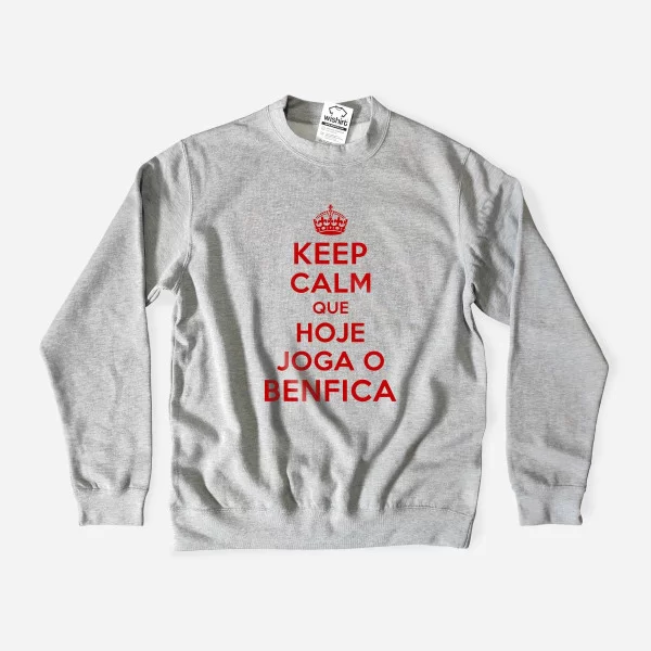 Sweatshirt Keep Calm Benfica Sweatshirt Keep Calm Benfica