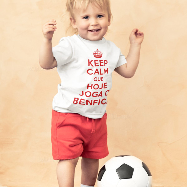 Keep Calm Benfica Baby T-shirt