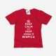 Keep Calm Benfica Kid's T-shirt