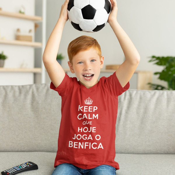 Keep Calm Benfica Kid's T-shirt