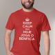 T-shirt Keep Calm Benfica para Homem