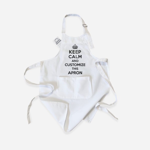 Keep Calm Customizable Kid’s Apron