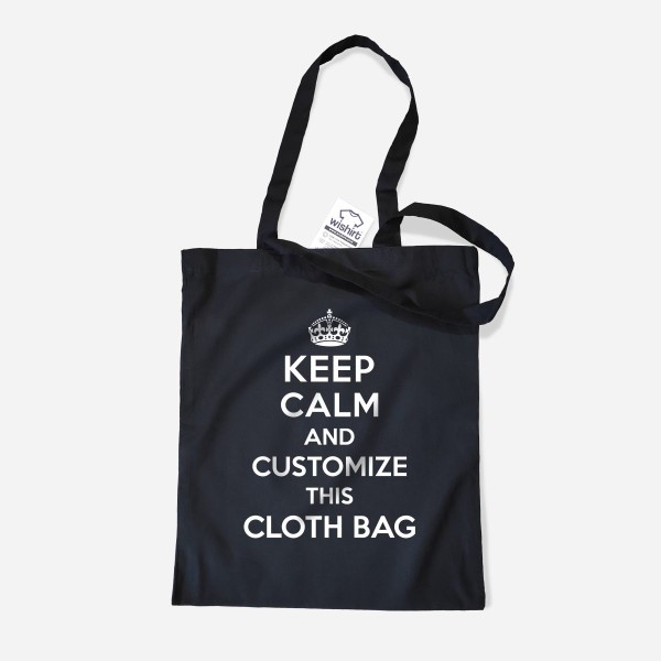 Keep Calm Customizable Cloth Bag