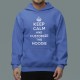 Sweatshirt com Capuz Keep Calm Personalizável