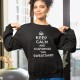 Sweatshirt Keep Calm Personalizável