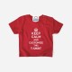 Keep Calm Customizable Baby T-shirt