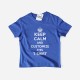 T-shirt Keep Calm Personalizável para Criança